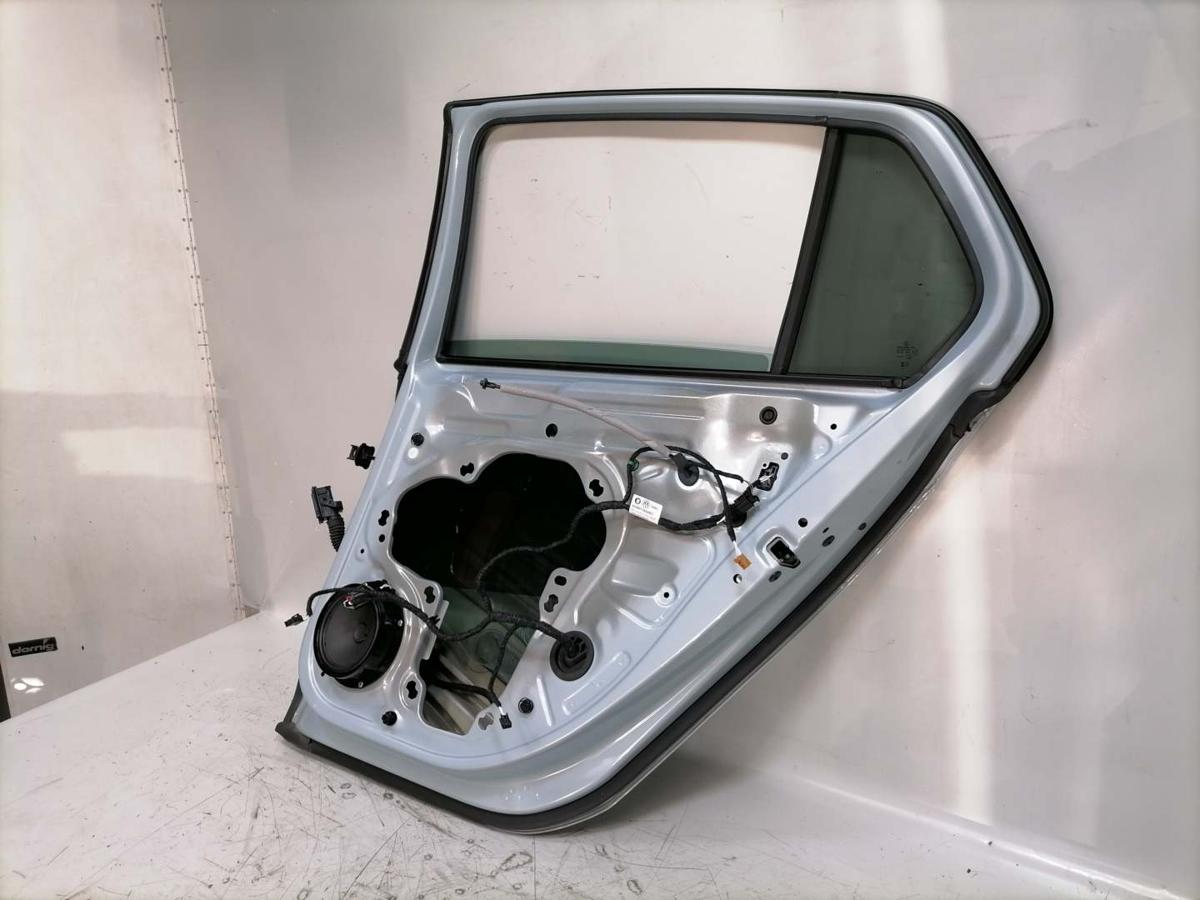 VW Golf 8 original Tür hinten rechts LV5L Christal Ice Blue Fließheck Rohbau Bj.2024